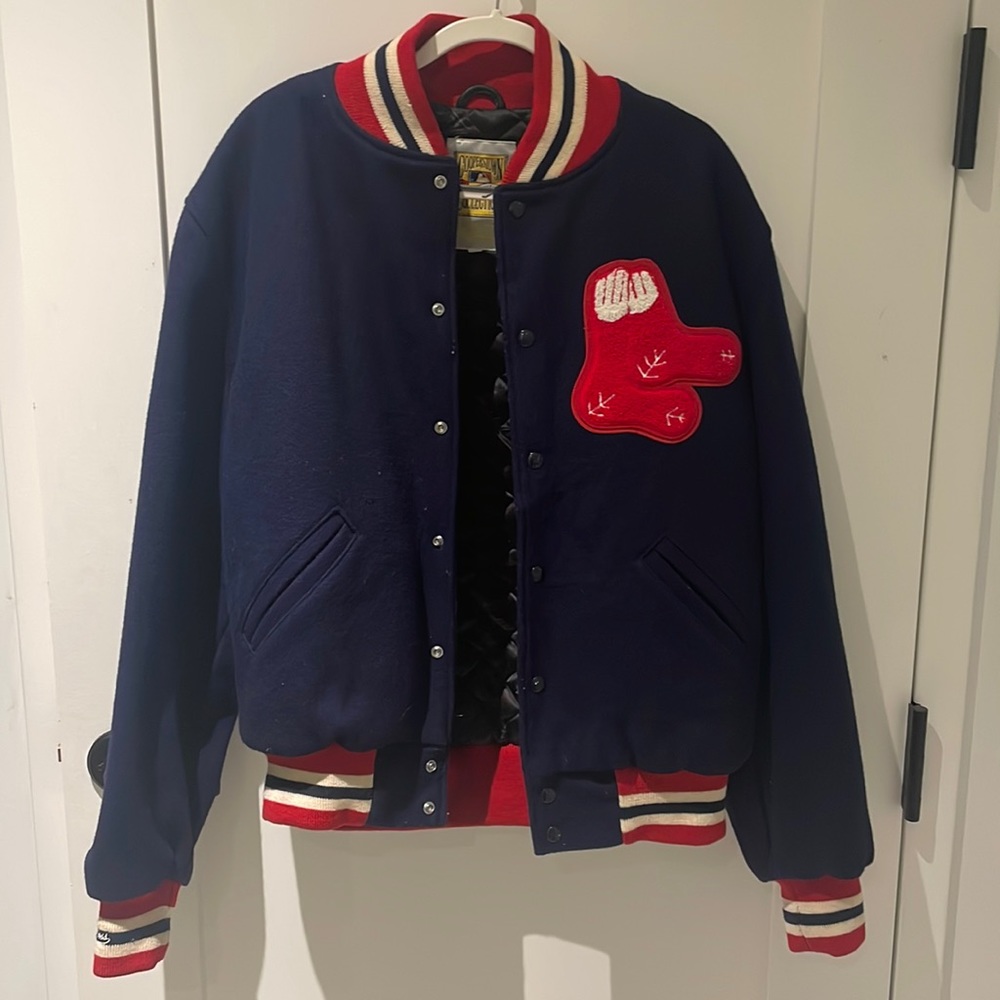 Red Sox authentic Mitchell and Ness Bomber Jacket